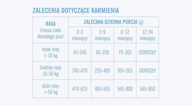 Dobór karmy dla szczeniaka