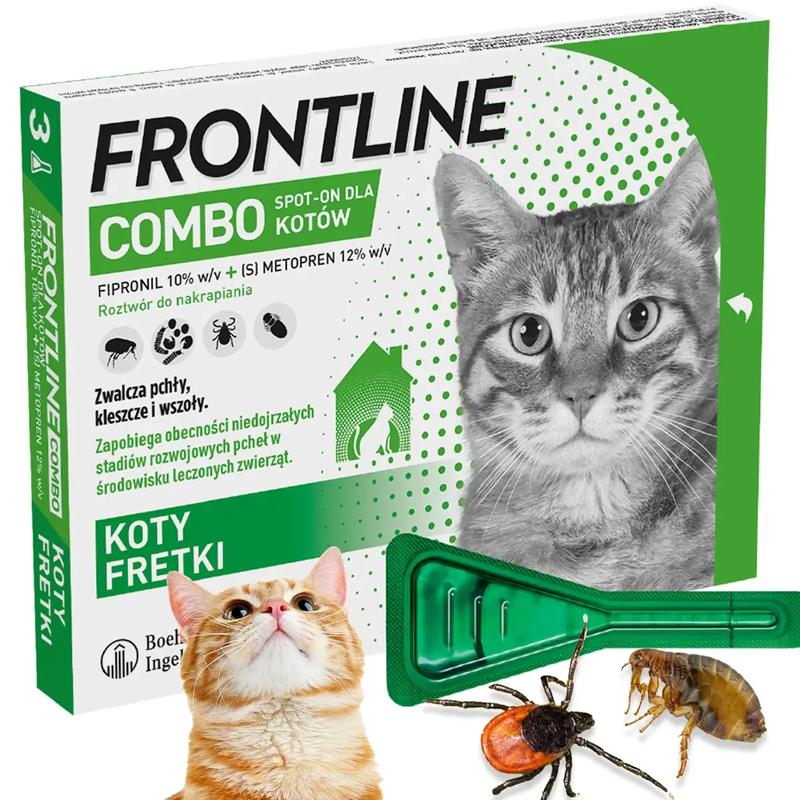 Preparaty przeciw pasożytom dla kotów