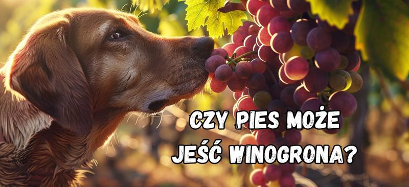 Objawy zatrucia psa winogronami
